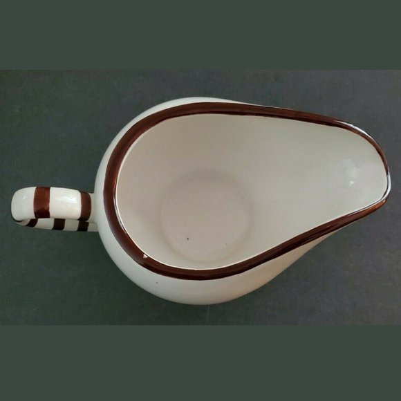 Laurie Vessey Gravy Boat Bowl Our Name Is Mud Collectible Hand Painted New Dish - Picture 9 of 13